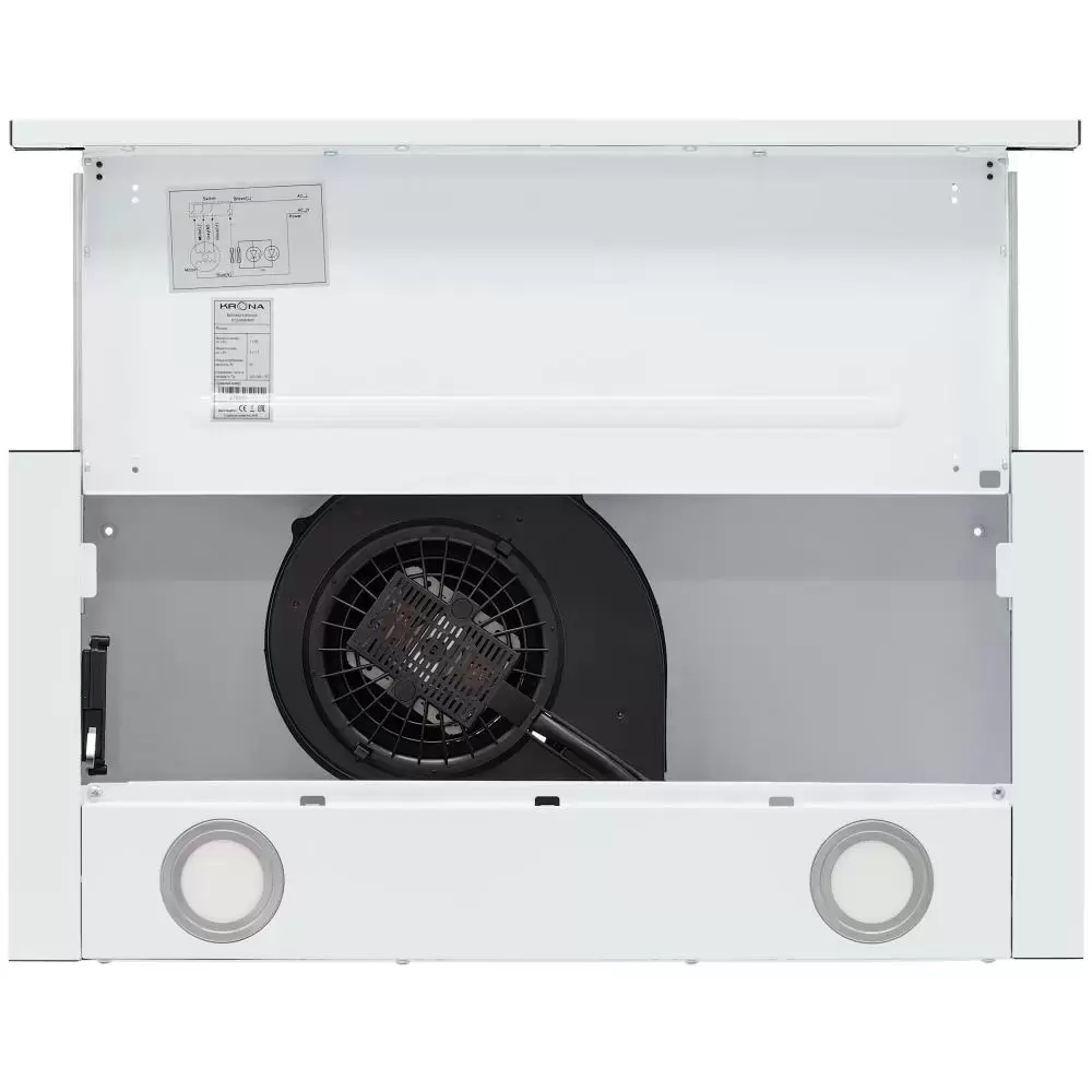 Встраиваемая вытяжка Krona KAMILLA T 600 WHITE (1 мотор)