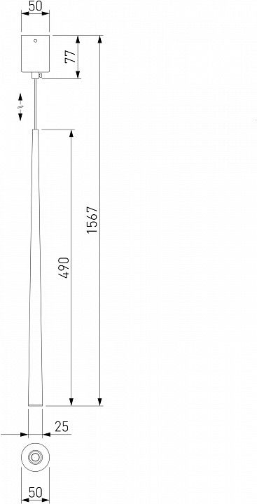 Подвесной светильник Elektrostandard Sirio a064289