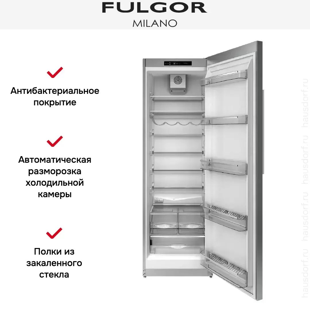 Встраиваемый холодильник Fulgor Milano FRSI 401 FED X