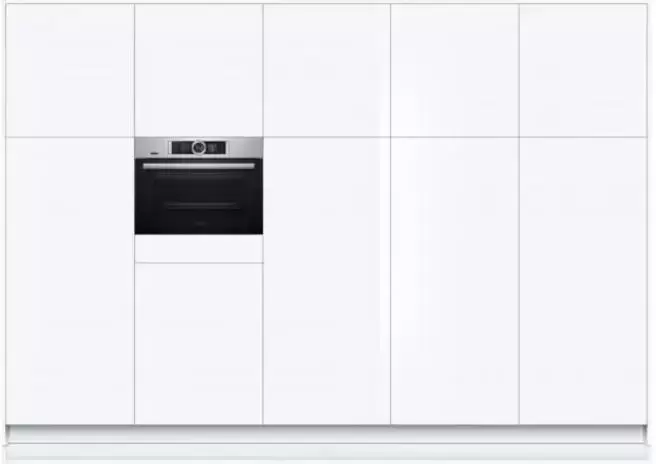 Компактный встраиваемый духовой шкаф-пароварка BOSCH CSG656RS7