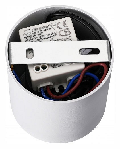 Накладной светильник iLedex Technical Metrica 108-7W-D80-3000K-24DG-WH