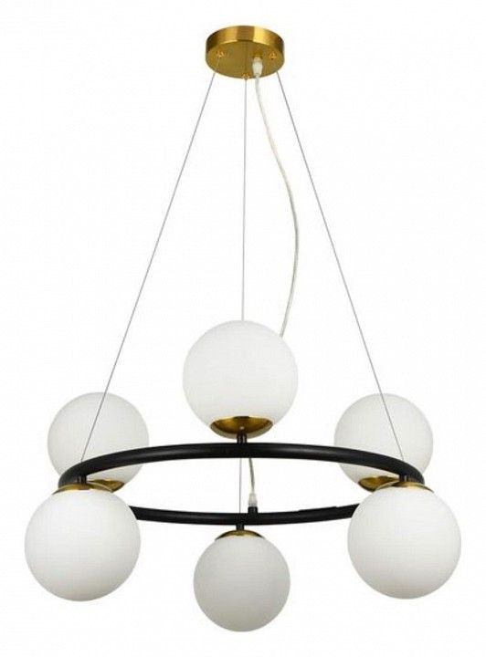 Подвесная люстра Arte Lamp Alcor A2224SP-6BK