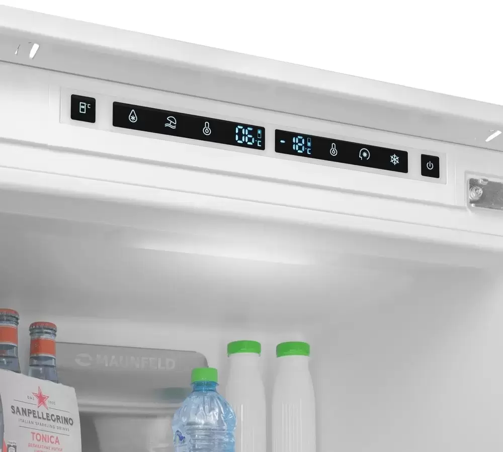 Встраиваемый холодильник Maunfeld MBF193NFWGR Inverter