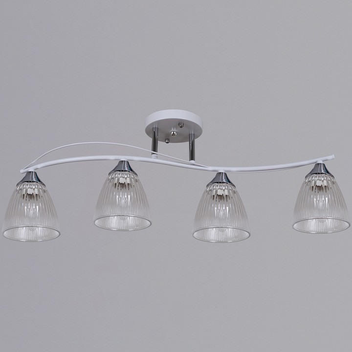 Люстра на штанге Reluce  87360-0.3-04 WH+CR