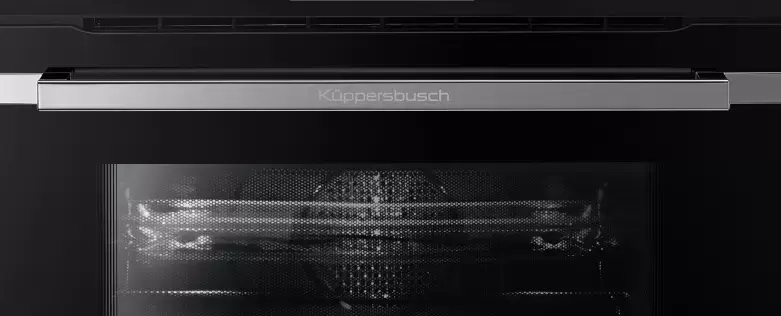 Компактный духовой шкаф с микроволнами Kuppersbusch CBM 6330.0 S3 Silver Chrome