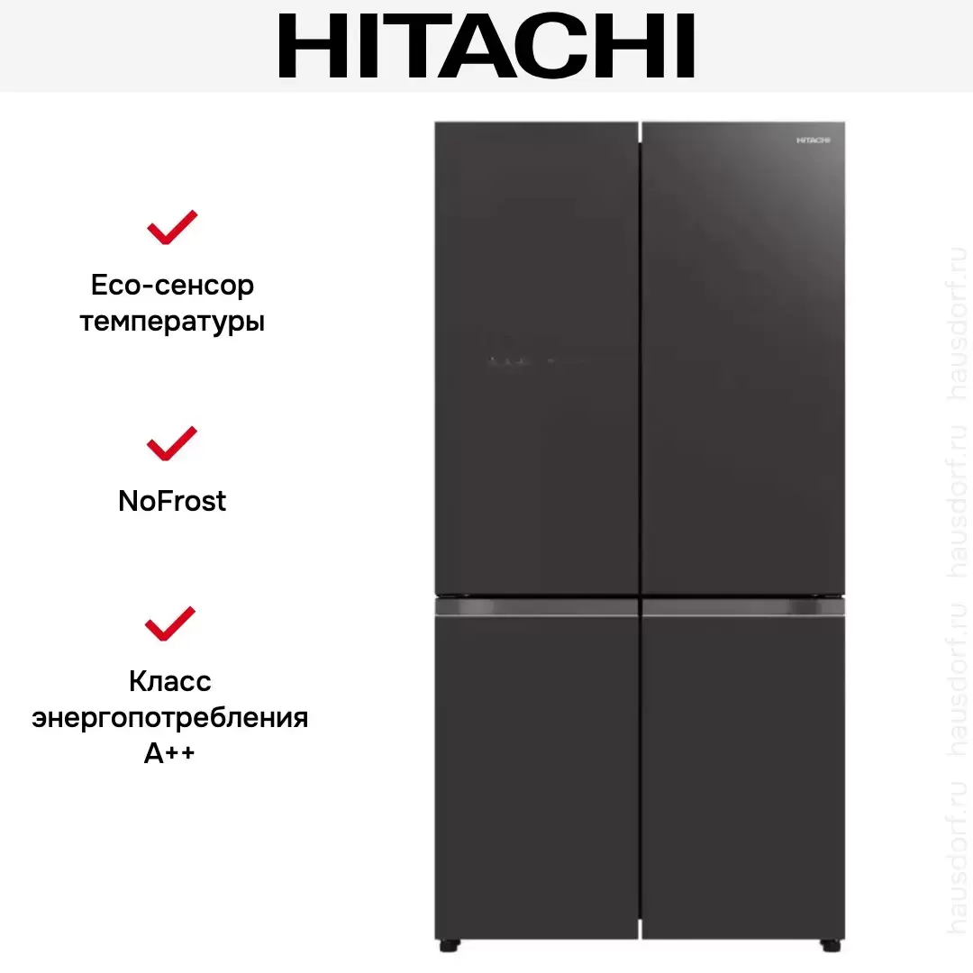 Холодильник Hitachi R-WB 720 VUC0 GMG