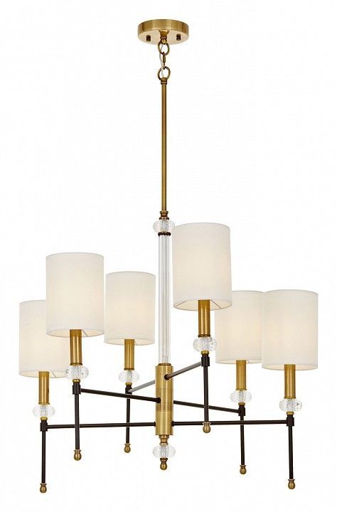 Люстра на штанге LUMINA DECO RODEZIO LDP 1229-6-NF MD