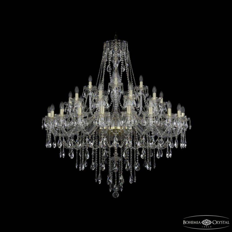 Подвесная люстра Bohemia Ivele Crystal 1415 1415/20+10+5/460 G