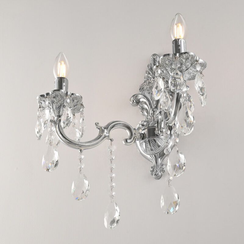 Бра Bohemia Ivele Crystal AL7801 AL7801B14/2/175 B NW