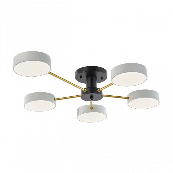 Потолочная люстра Arte Milano Ferrara 252006/5 Bk/Wh