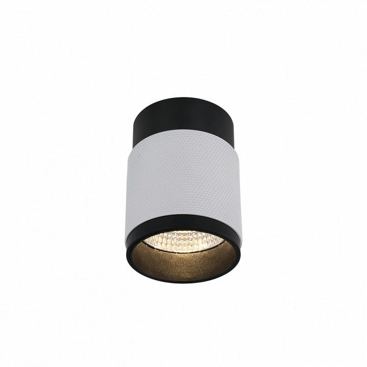 Накладной светильник iLedex Delta 1955-10W-3000K-36 BK+WH