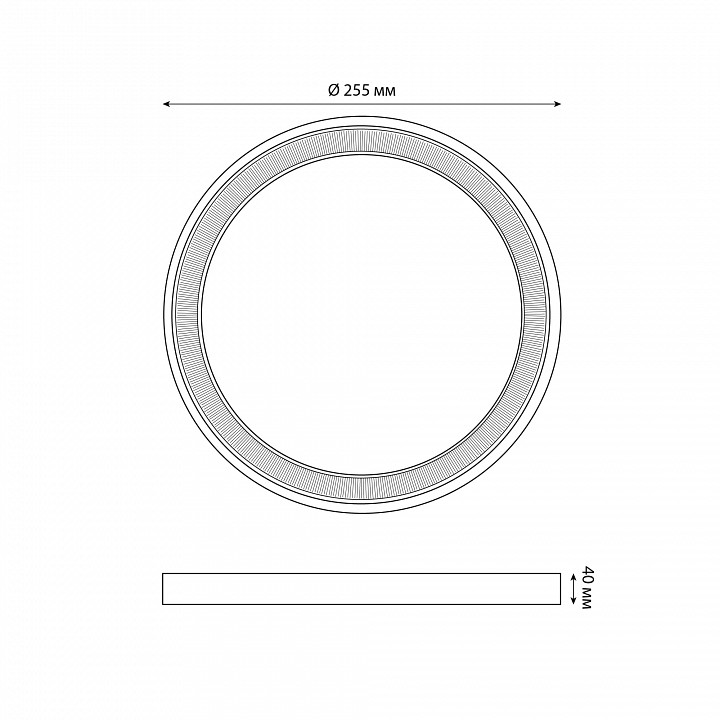 Накладной светильник Volpe ULW-Q281 UL-00012355