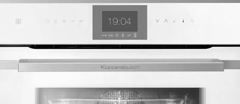 Компактный духовой шкаф с микроволнами Kuppersbusch CBM 6550.0 W1 Stainless Steel