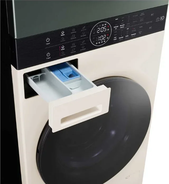 Стирально-сушильная машина LG W4W8LVPK2HM WashTower