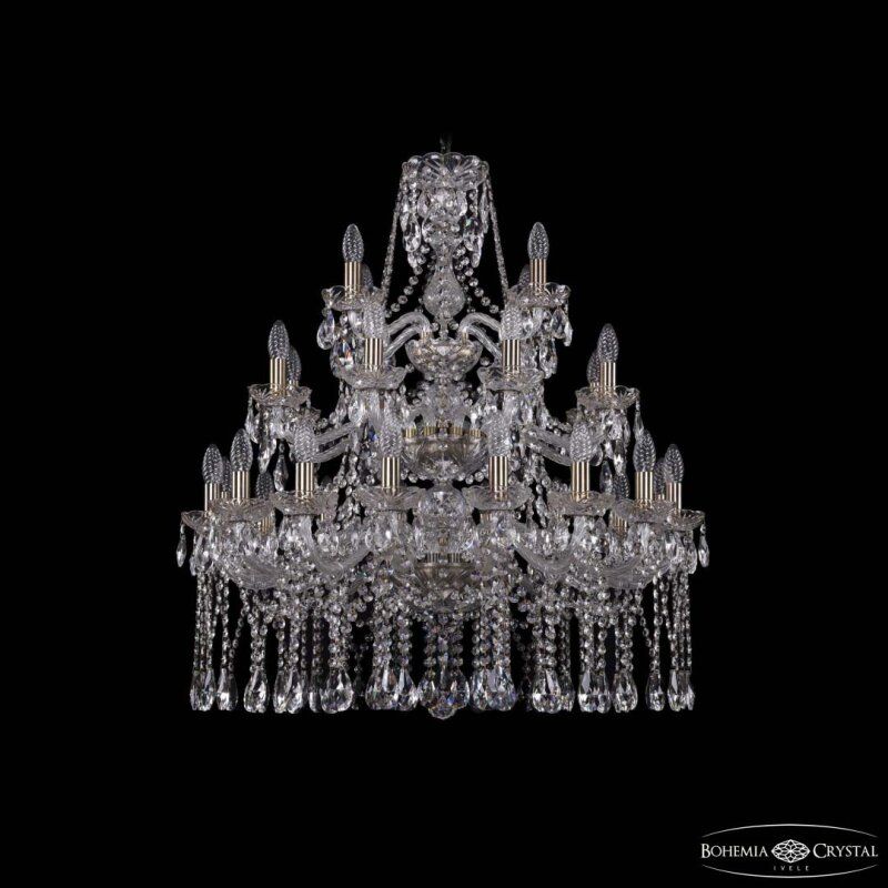 Подвесная люстра Bohemia Ivele Crystal 1413 1413/16+8+4/300/3d Pa