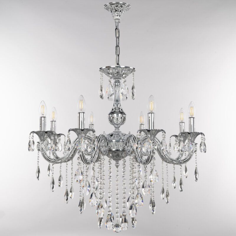 Подвесная люстра Bohemia Ivele Crystal AL7901 AL79101/8/250 B NW