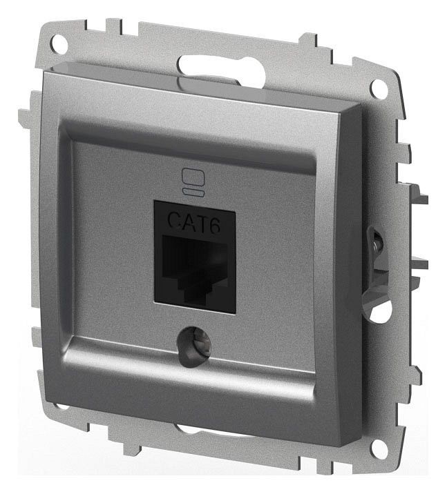 Розетка Ethernet RJ-45 без рамки Elbi Eleсtriс Zena Vega 609-011000-247