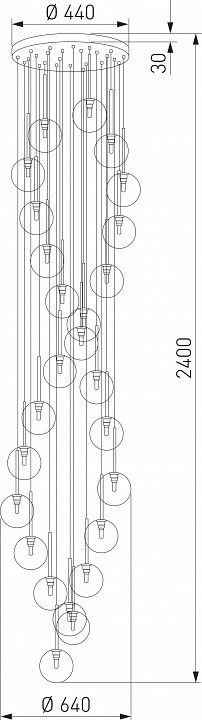 Подвесной светильник TK Lighting Aurora 10258 Aurora