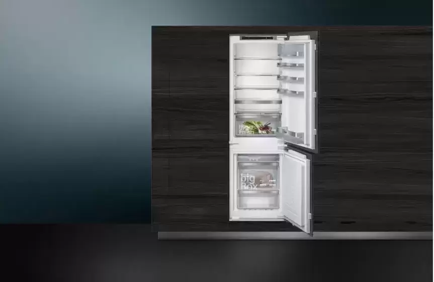 Встраиваемый холодильник с нижней морозильной камерой SIEMENS KI86NHD20R