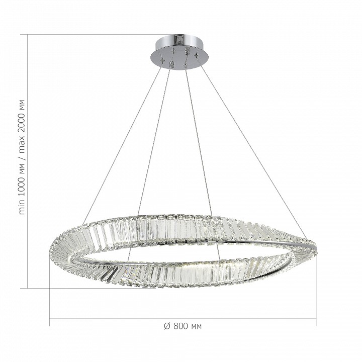 Подвесной светильник ST-Luce Ritorto SL6204.111.01