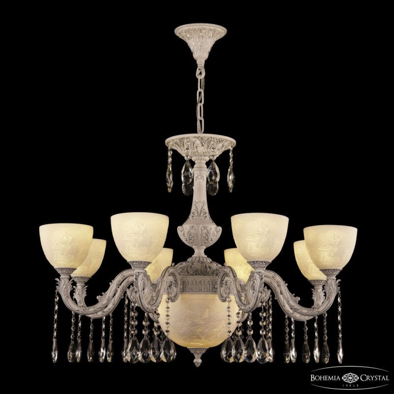 Подвесная люстра Bohemia Ivele Crystal AL7901 AL79101P/8/250 A WMN P1 U Pair