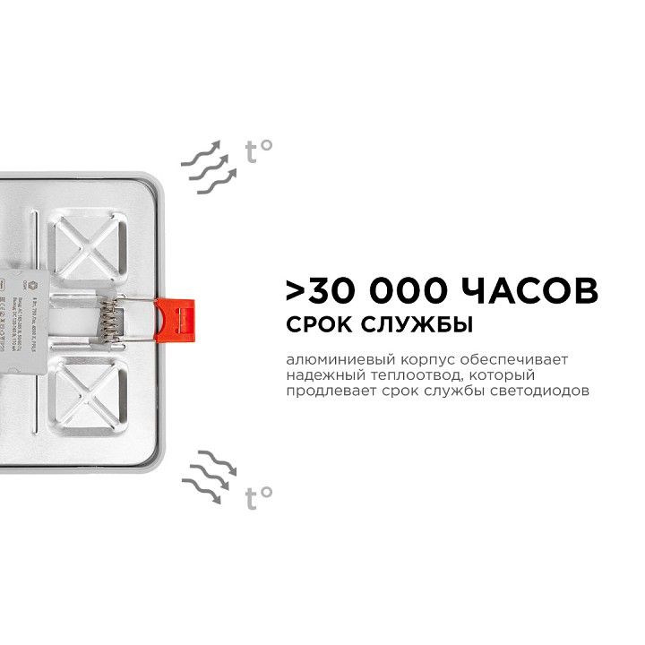 Встраиваемый светильник Apeyron Electrics  LP-17