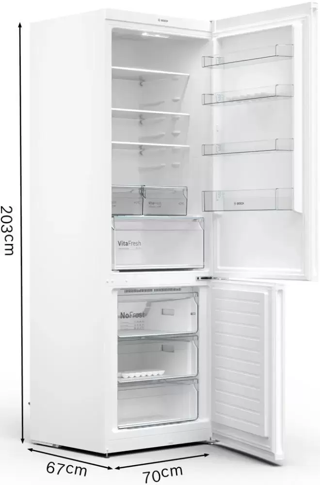 Двухкамерный холодильник Bosch KGN49XWEA