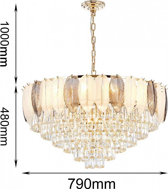 Подвесная люстра Favourite Dolor 2982-18P