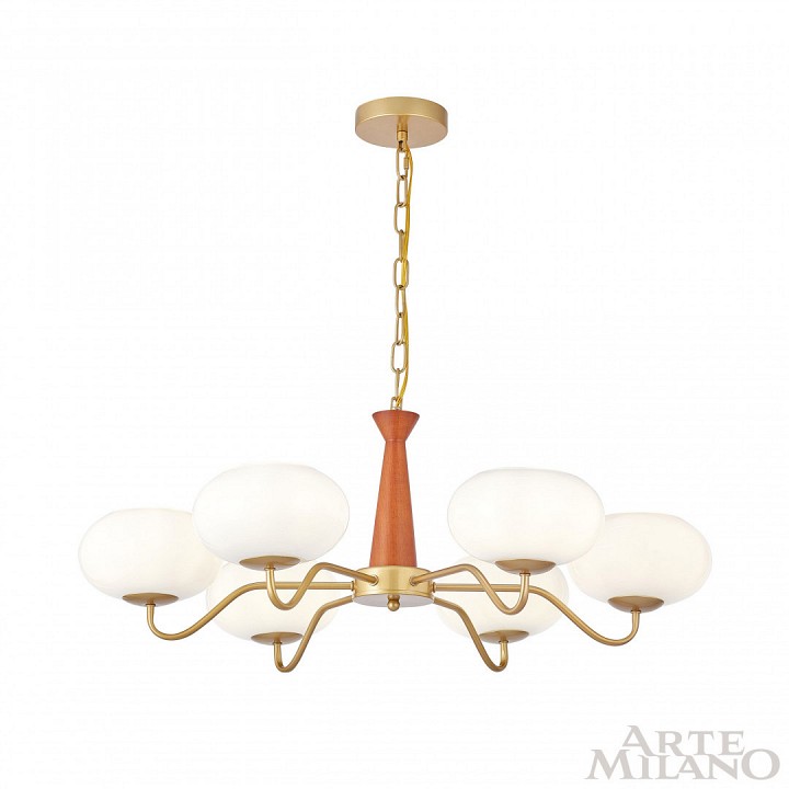Подвесная люстра Arte Milano AM-Napoli 310166/D780/6 BS/WD