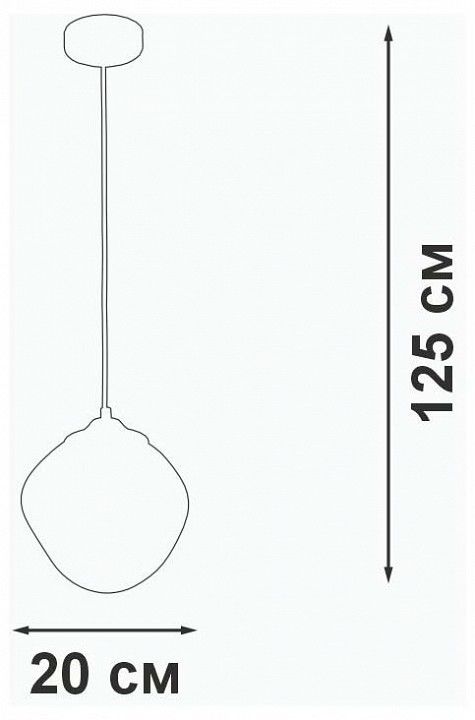 Подвесной светильник Vitaluce V2741 V2741-1/1S