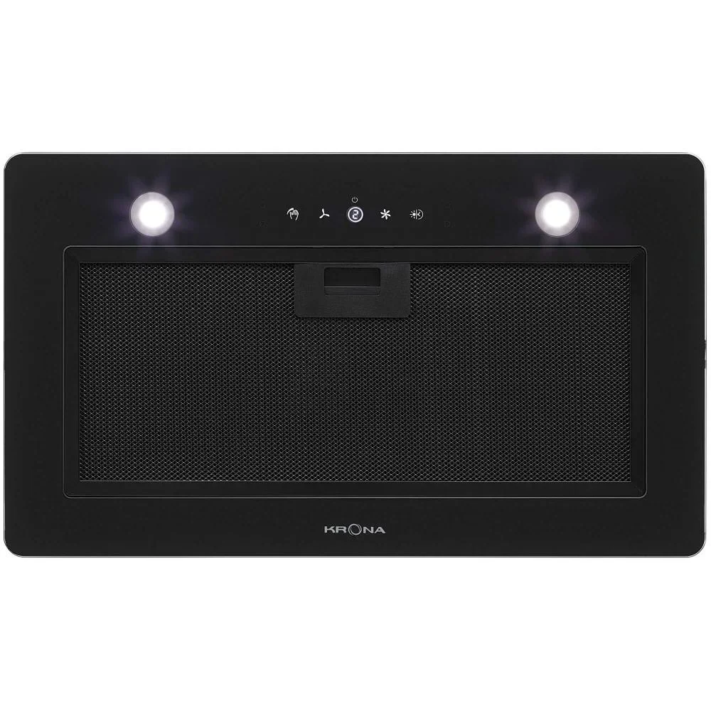 Встраиваемая вытяжка KRONA SVEN 600 black SGC RL