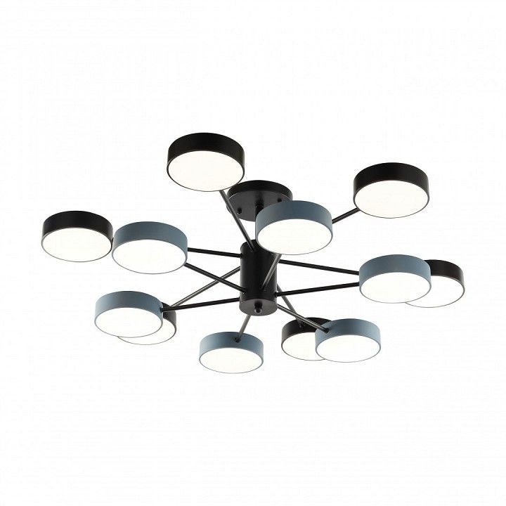 Люстра на штанге Arte Milano Ferrara 250906/12B Bk/Gr