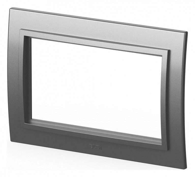 Рамка для двойной розетки Elbi Eleсtriс Zena 608-011000-908
