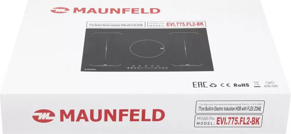 Индукционная варочная панель MAUNFELD EVI.775-FL2-BK