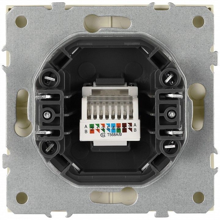 Розетка Ethernet RJ-45 без рамки Эра Galaxy Б0070737