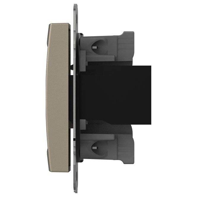 Розетка двойная Ethernet RJ-45 без рамки Elbi Eleсtriс Zena Vega 609-012500-248