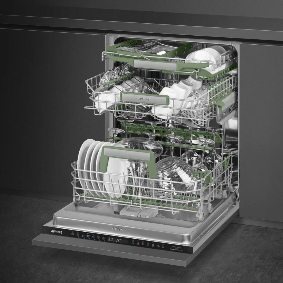 Встраиваемая посудомоечная машина Smeg STL7324AQLLW