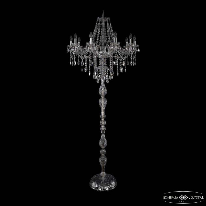 Торшер Bohemia Ivele Crystal 1415 1415T1/10/300-210 Ni