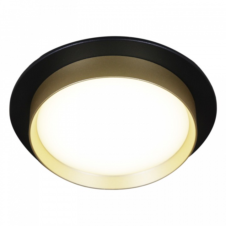 Встраиваемый светильник Reluce  53005-9.0-001RLD GX53 BK+GD