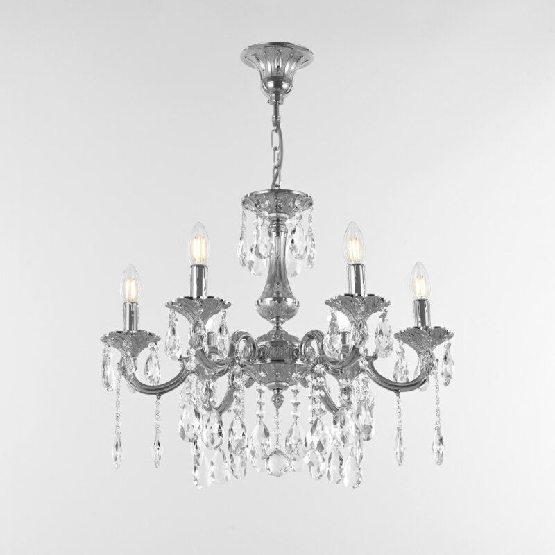 Подвесная люстра Bohemia Ivele Crystal AL77 AL77101/6/175 A Ni