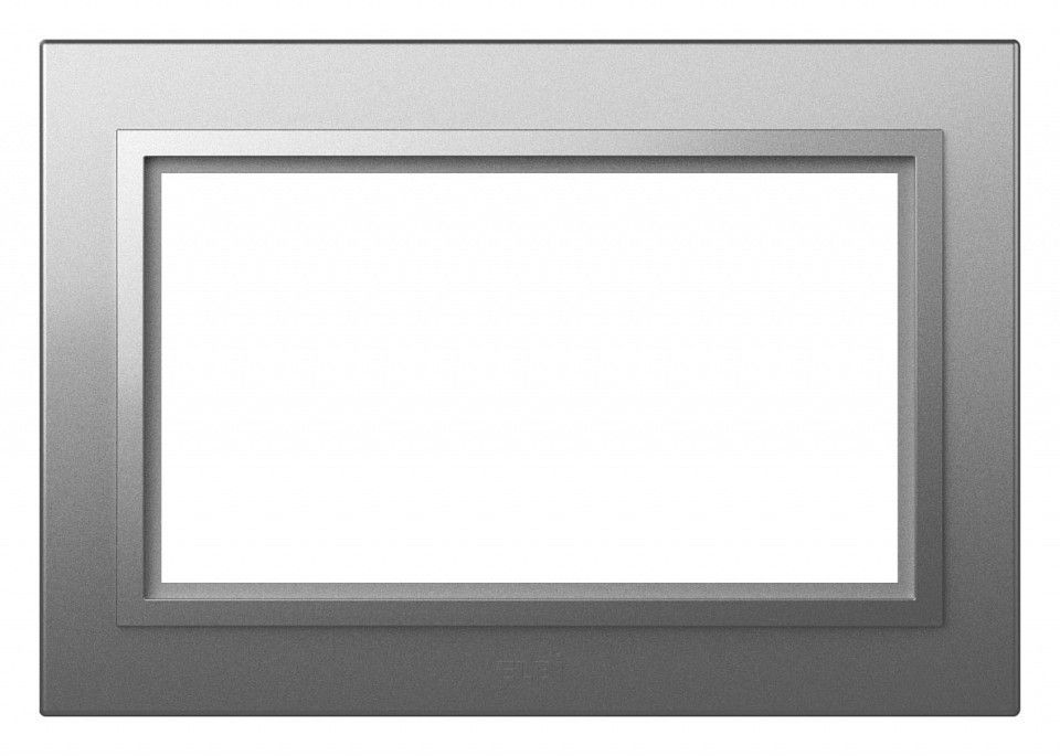 Рамка для двойной розетки Elbi Eleсtriс Zena 608-011000-908
