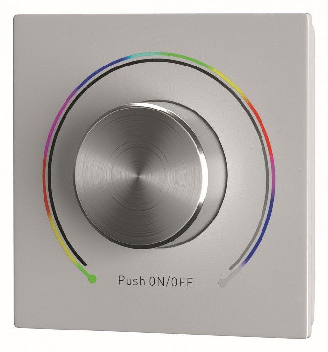 Панель-регулятора цвета RGB роторный встраиваемый Maytoni Lighting control Панели управления 721037