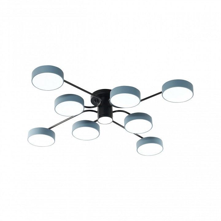 Потолочная люстра Arte Milano Ferrara 253039/8+1 Bk/Gr