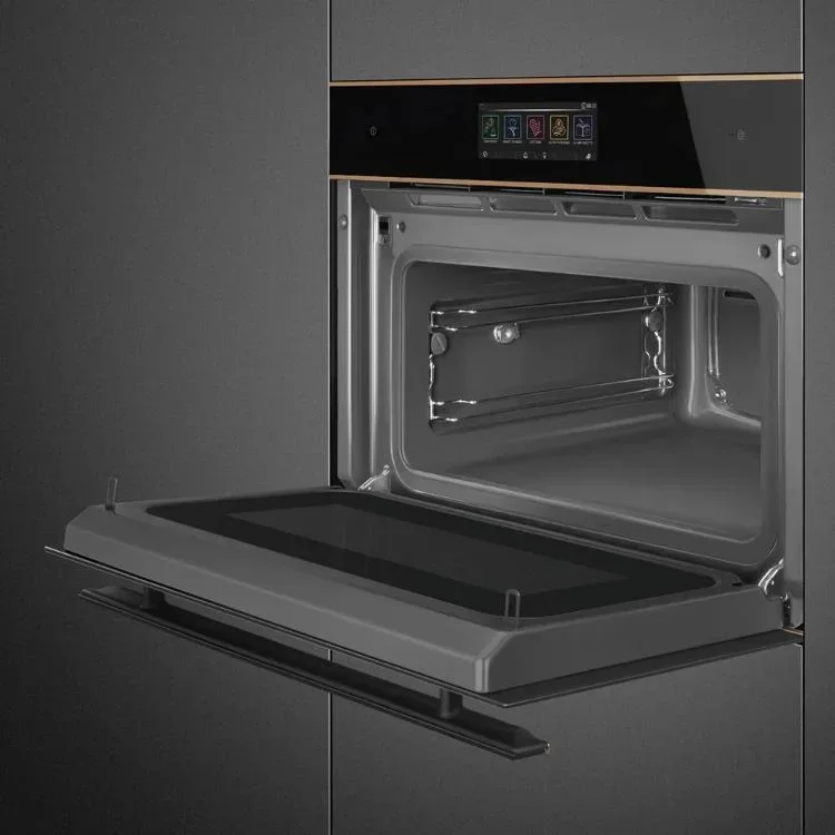 Духовой шкаф с паром и СВЧ Smeg SO4606WAPNR