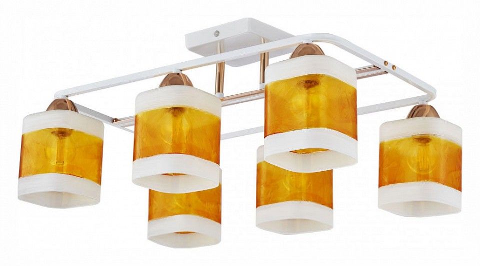 Потолочная люстра Arte Milano AMALFI-322008 322008/6 WH+FG