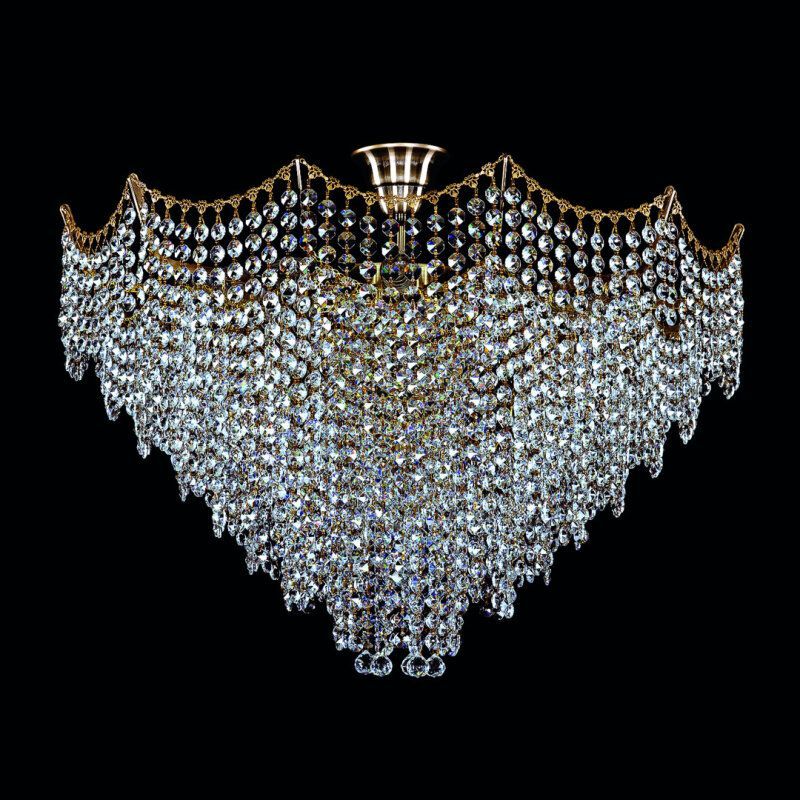 Подвесная люстра Bohemia Ivele Crystal 7707 77071/67 Pa