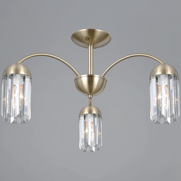 Люстра на штанге ILLUMICO LYRA IL0599-3CSQ-24 AB LYRA