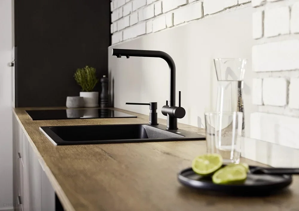 Смеситель Blanco FONTAS-S II 526235 Silgranit черный
