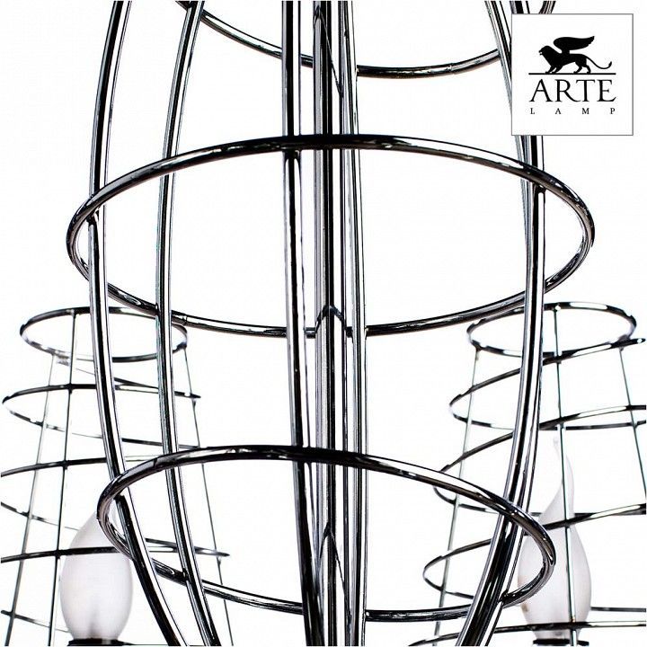 Подвесная люстра Arte Lamp Cage A4320LM-8CC