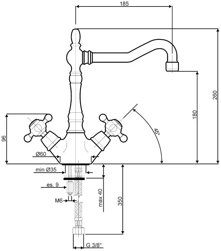 Смеситель Smeg MIR8O